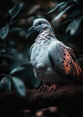 Tranquil dove