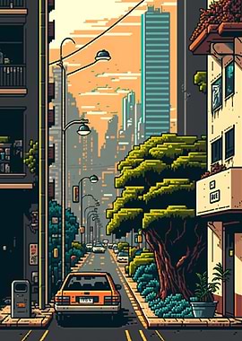 City Classic Pixel