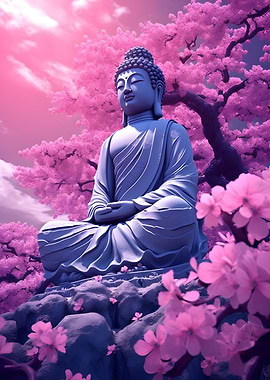 Sakura Blossom Buddha