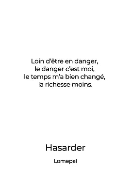 Lomepal Affiche Poster
