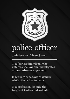 Funny Police Definition