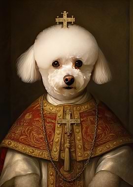 Bichon Frise The Pope