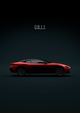 AM DB11 Red