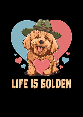 Golden Doodle Dog Lover
