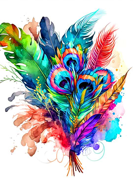 Colorful Feather