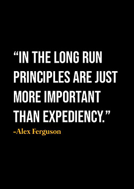 Alex Ferguson Quote