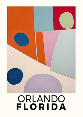 Orlando Florida Poster
