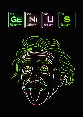 Genius Albert Einstein