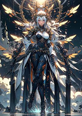 Beautiful dark angel