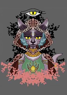 funny egyptian cat sphinx