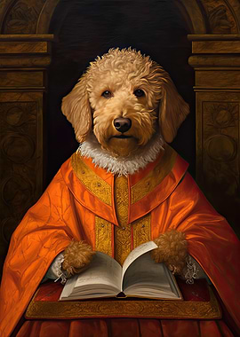 Goldendoodle The Pope