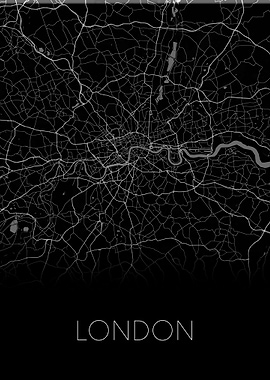 London black city map
