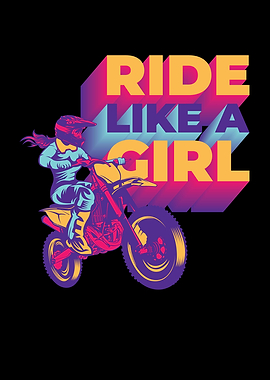 Ride Like A Girl Motocross