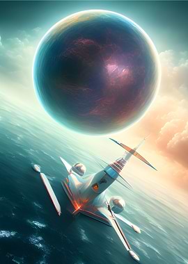 Alien Ship Fantasy World