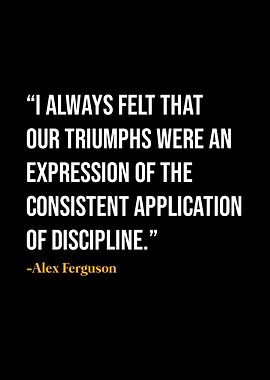Alex Ferguson Quote