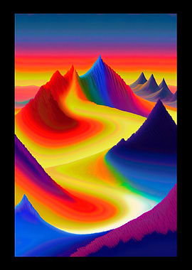 Majestic View Of Mountains