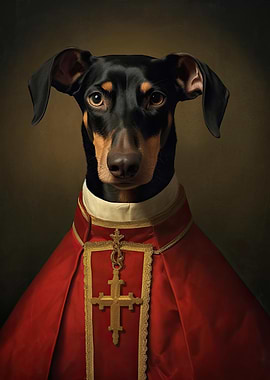 Doberman The Pope