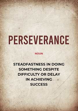 perseveranve motivational