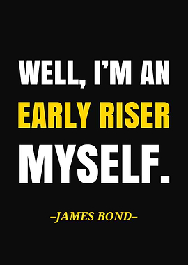 James Bond Quote