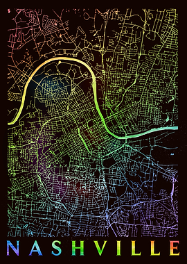 Nashville City Map