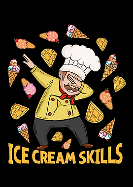 Ice Cream Chef Gift Men