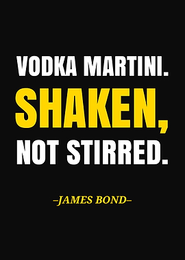James Bond Quote