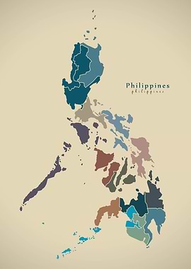 Philippines regions map