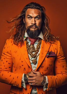 Jason Momoa Fashion Art