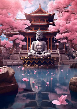 Sakura Buddha
