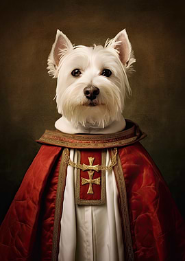 Westie The Pope