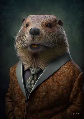 Beaver Portrait