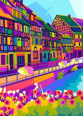 La Venise Colorful Artwork