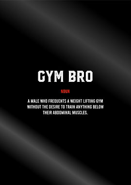gym bro