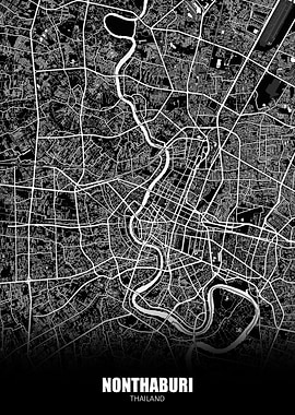 Nonthaburi Thailand Map