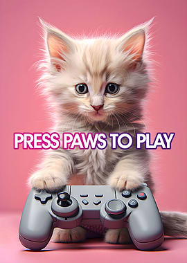 Press paws to play