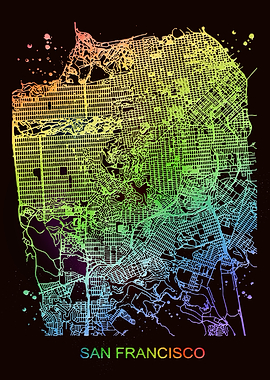 San Francisco Street Map
