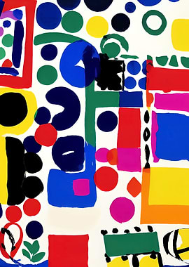 Colorful Abstract Garden