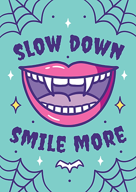 Vampire Mouth Smiling