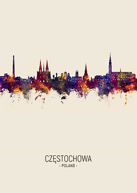 Czestochowa Skyline Poland