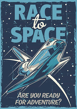 vintage retro space