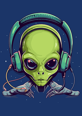 Alien Blue House Music