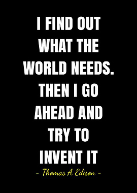 quote Thomas a edison