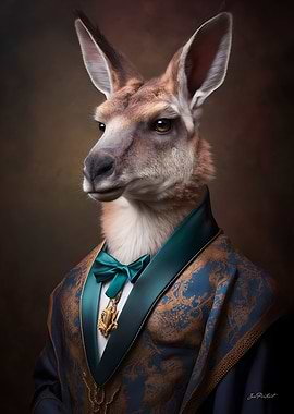 Kangaroo Portrait