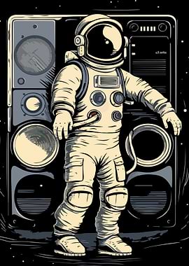 Astronaut Music Lover Club