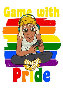 LGBTQ Gamer Pride Art
