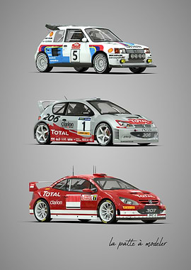 Peugeot Rally Cars