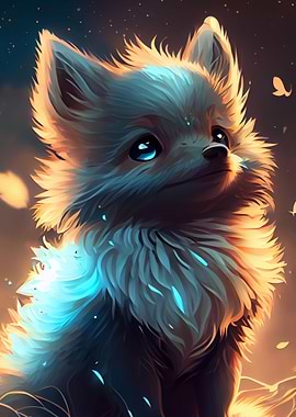 Cute Wolf Animal Puppy