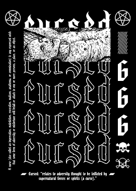 Cursed Dark Poster 666