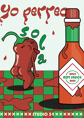 Hot sauce chili pepper