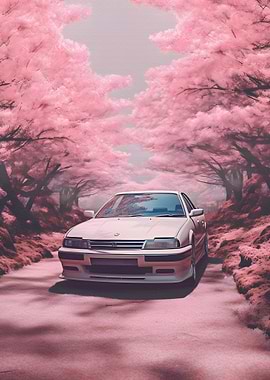 JDM Car Cherry Blossom